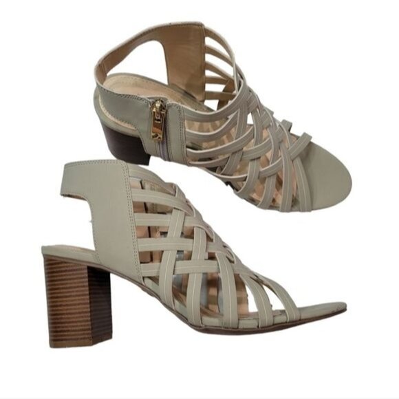 Liz Claiborne Teagan Block Heeled Sandals Size 11 - Picture 1 of 12